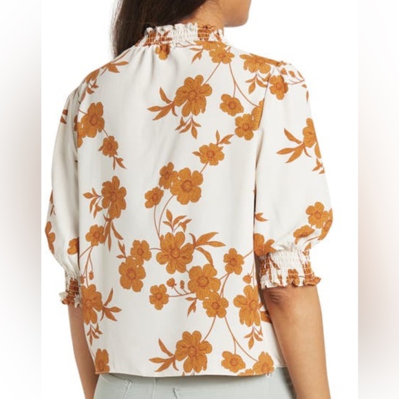 Sanctuary tie front blouse - Picture 2 of 12